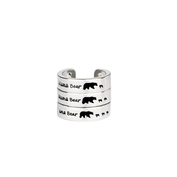 Mama Bear & Cub Rings