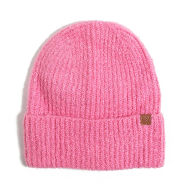 D&Y Soft Ribbed Cuff Beanie *Multiple Colors*