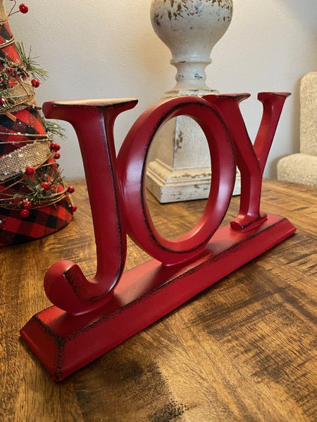 "JOY" Table Top Decoration