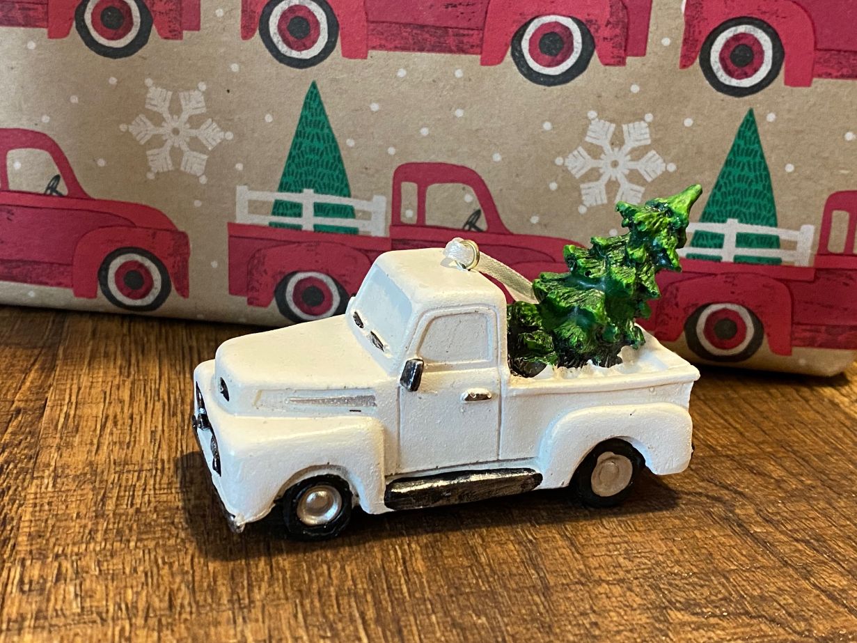 Farm Truck & Tree Ornament