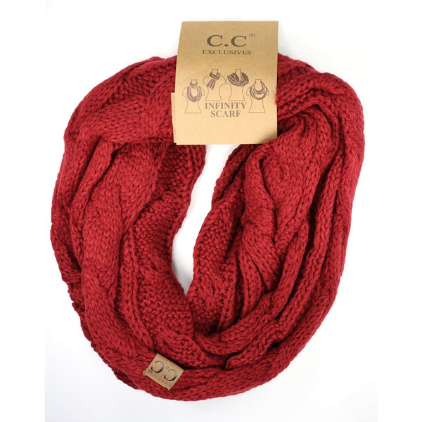 C.C. Infinity Scarf (multiple colors)