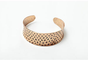 Hammered Metal Cuff Bracelets