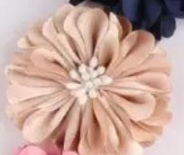Silk Flower Hair Clips
