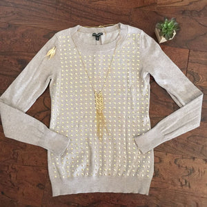 Pre-Loved Women's Express Studded Sweater, XS