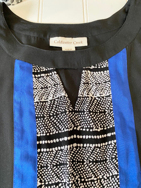 Pre-Loved Women's Coldwater Creek Sleeveless Tank Blouse, Size S (8) Like New