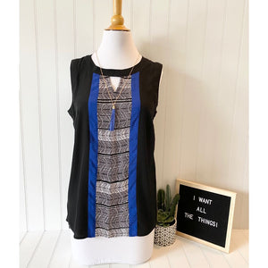 Pre-Loved Women's Coldwater Creek Sleeveless Tank Blouse, Size S (8) Like New