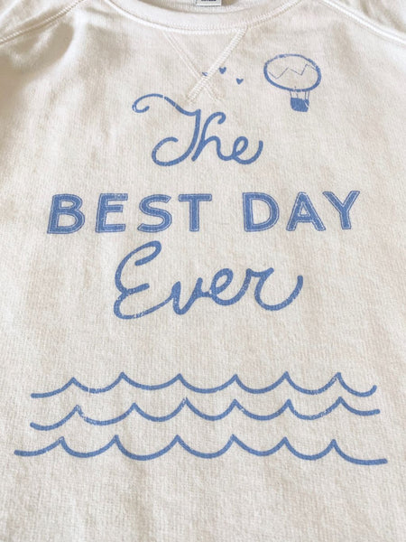 Pre-Loved Girls NEW Old Navy French Terry Cuffed Sleeve Top, size S (6/7)