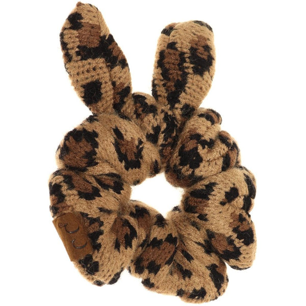 CC Leopard Scrunchies