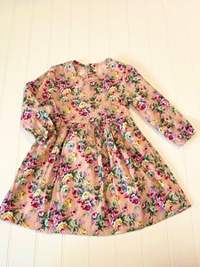 Pre-Loved Girls Like New Floral Dress Size 5