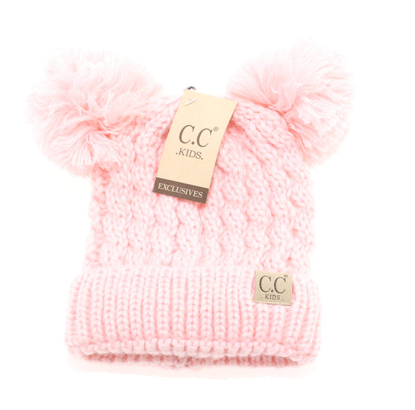 New Boutique C.C. Double Pom Beanie Baby/Toddler/Kid