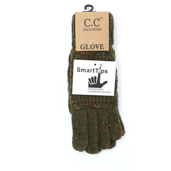 C.C. Gloves With Smart Tip Finger! Adult Sizes! Several Colors!