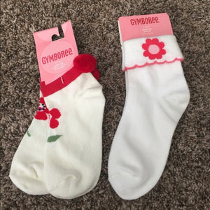 Pre-Loved Girls Accessories New Bundle of Gymboree Socks, 3-4 years