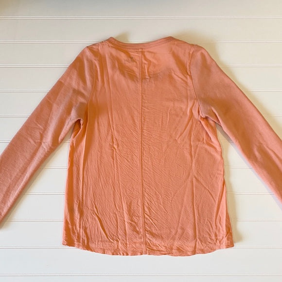 Pre-Loved Stem coral sweatshirt top, size S