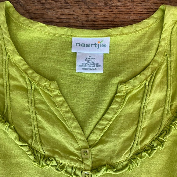 Pre-Loved Girls Naartjie Flutter Sleeve Dress XL (7years)
